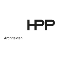 Logo HPP Architekten, schwarzer Schriftzug